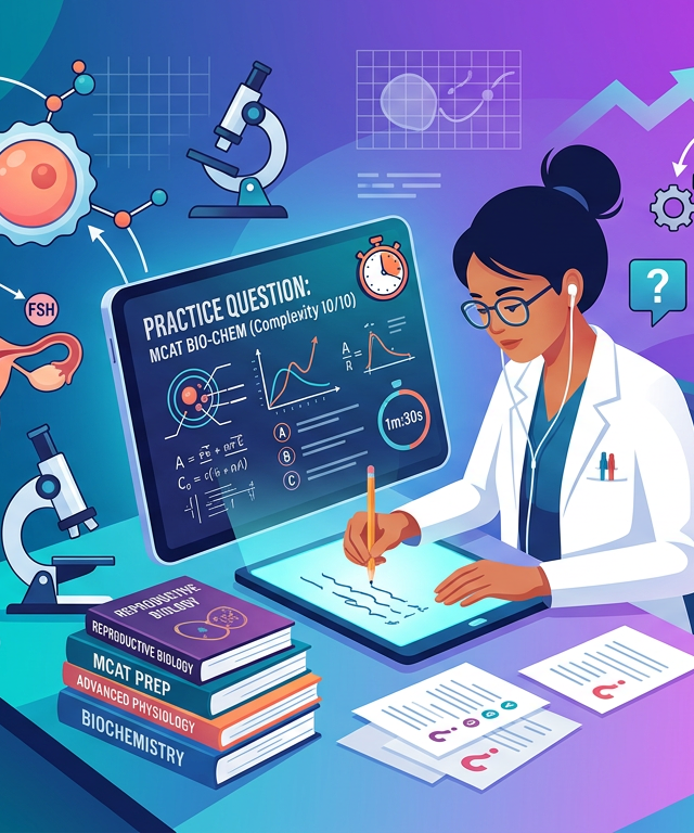Hard MCAT Reproduction Practice Questions