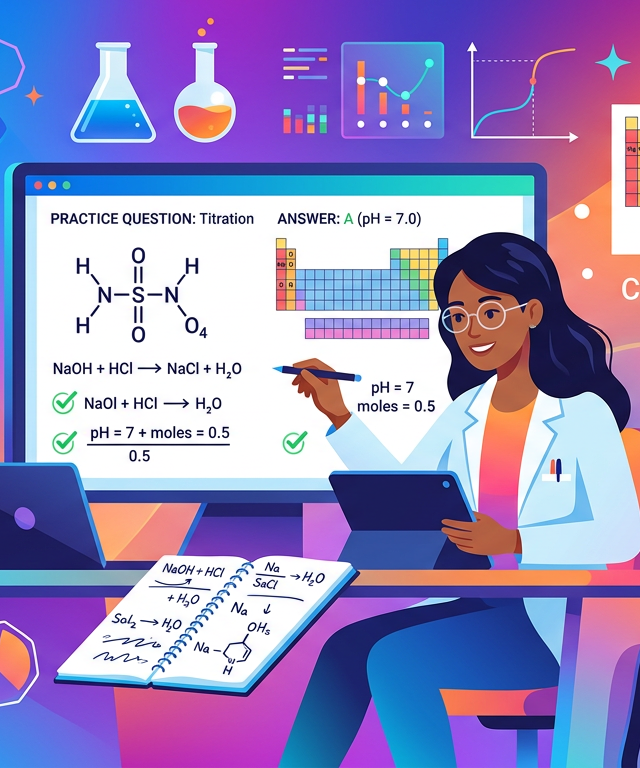 MCAT General Chemistry Practice Questions with Answers