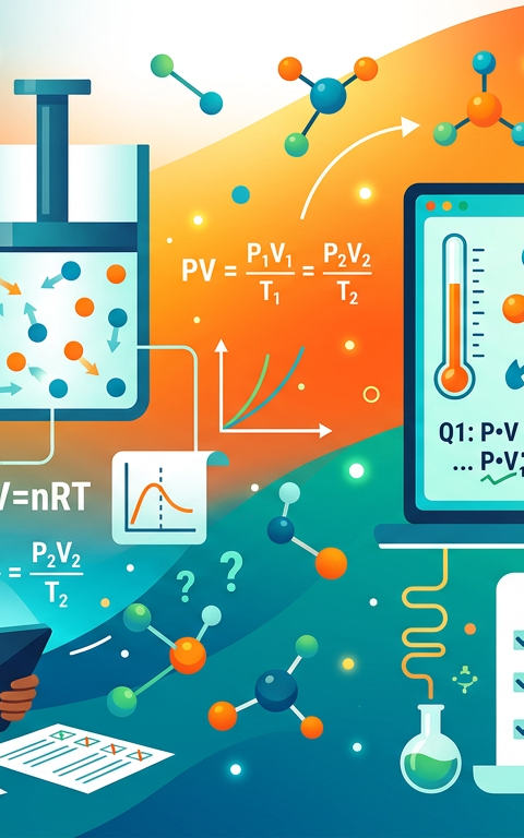 MCAT Gas Laws Practice Questions with Answers