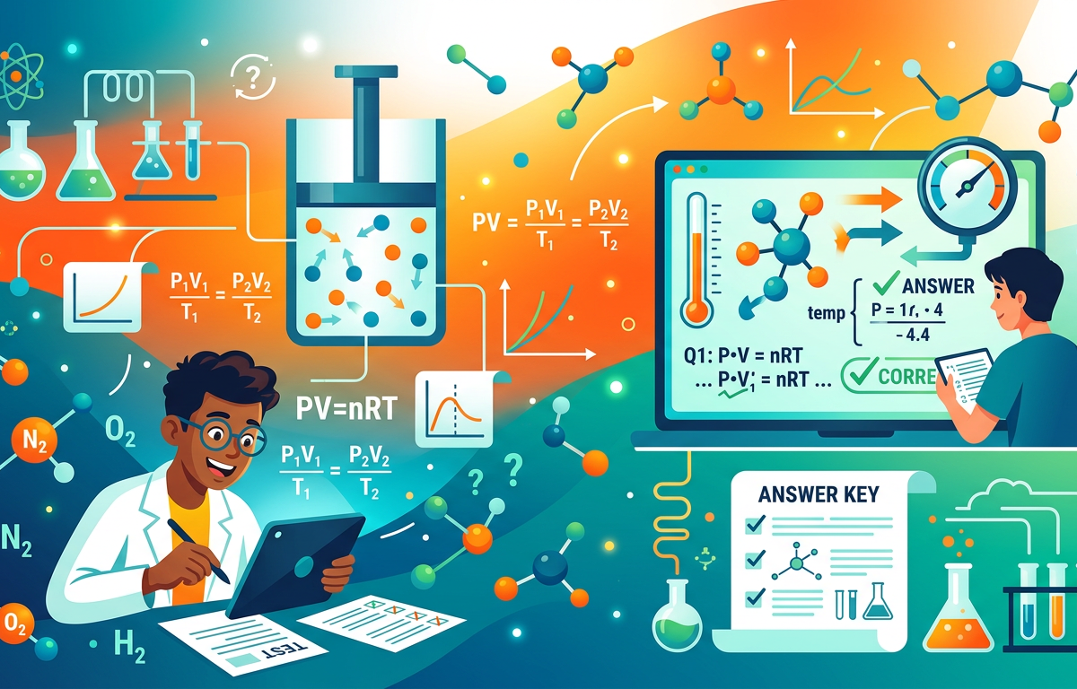 MCAT Gas Laws Practice Questions with Answers