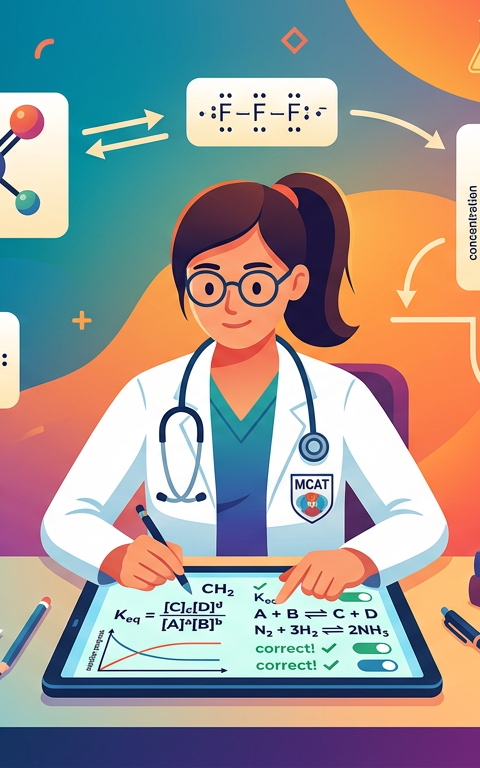 MCAT Equilibrium Practice Questions with Answers