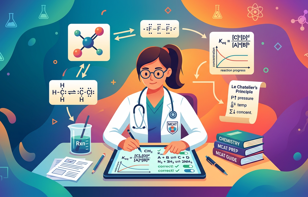 MCAT Equilibrium Practice Questions with Answers