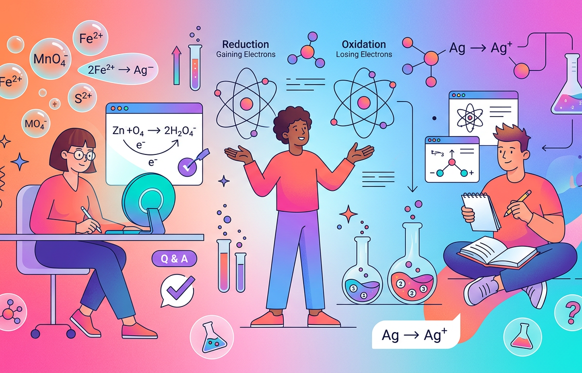 Solving MCAT Redox: Oxidation States and Cell Potentials