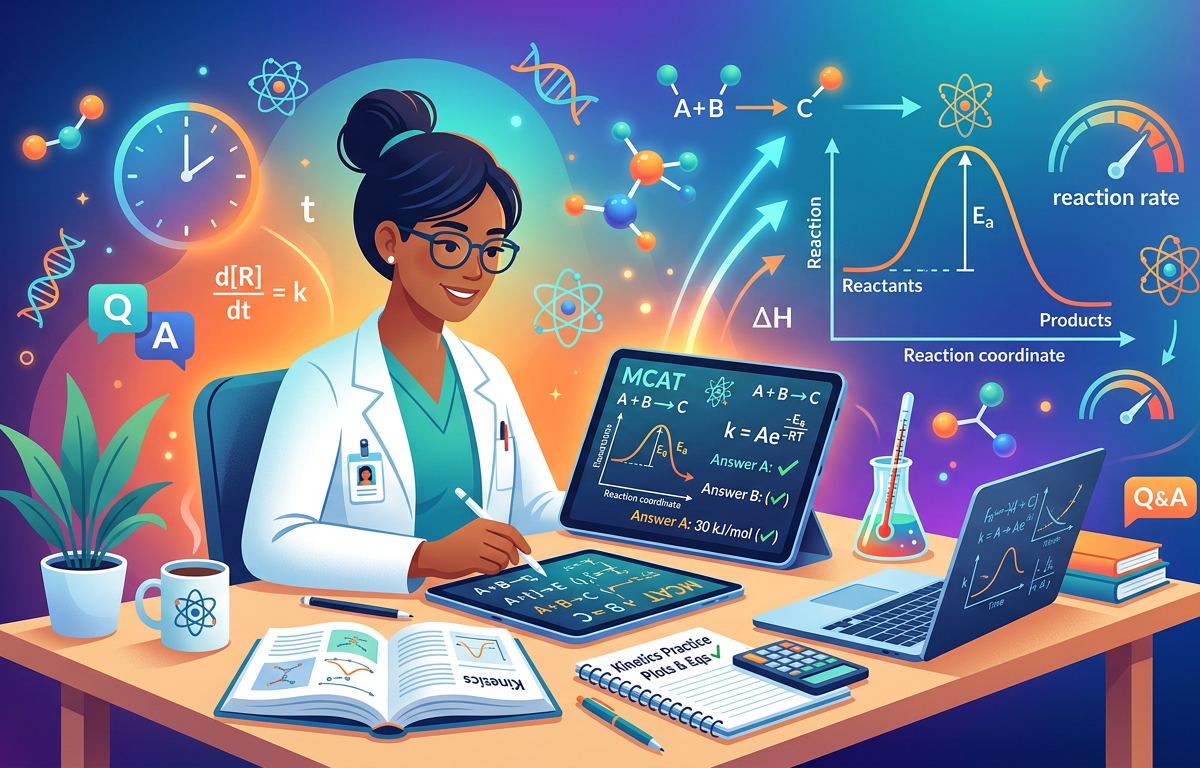 MCAT Kinetics Practice Questions with Answers