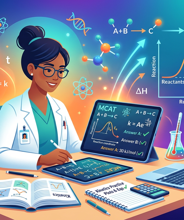 MCAT Kinetics Practice Questions with Answers