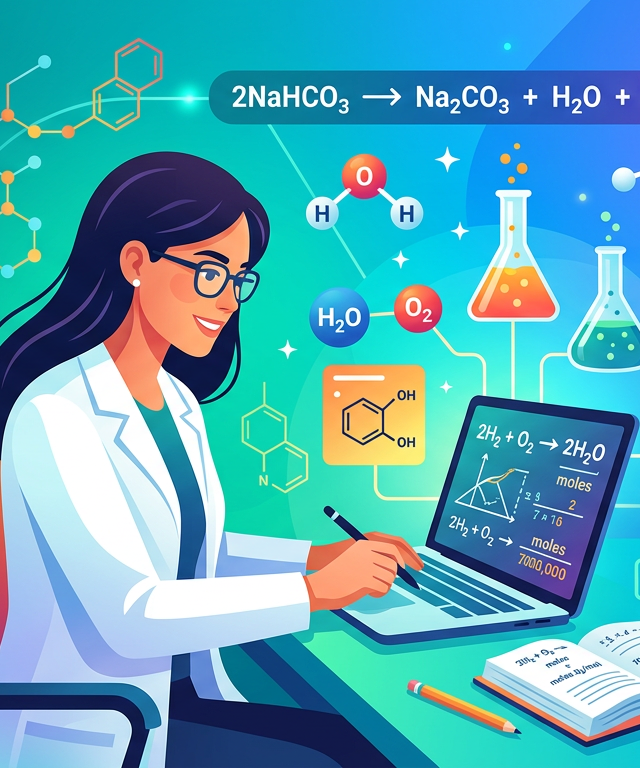 Easy MCAT Stoichiometry Practice Questions