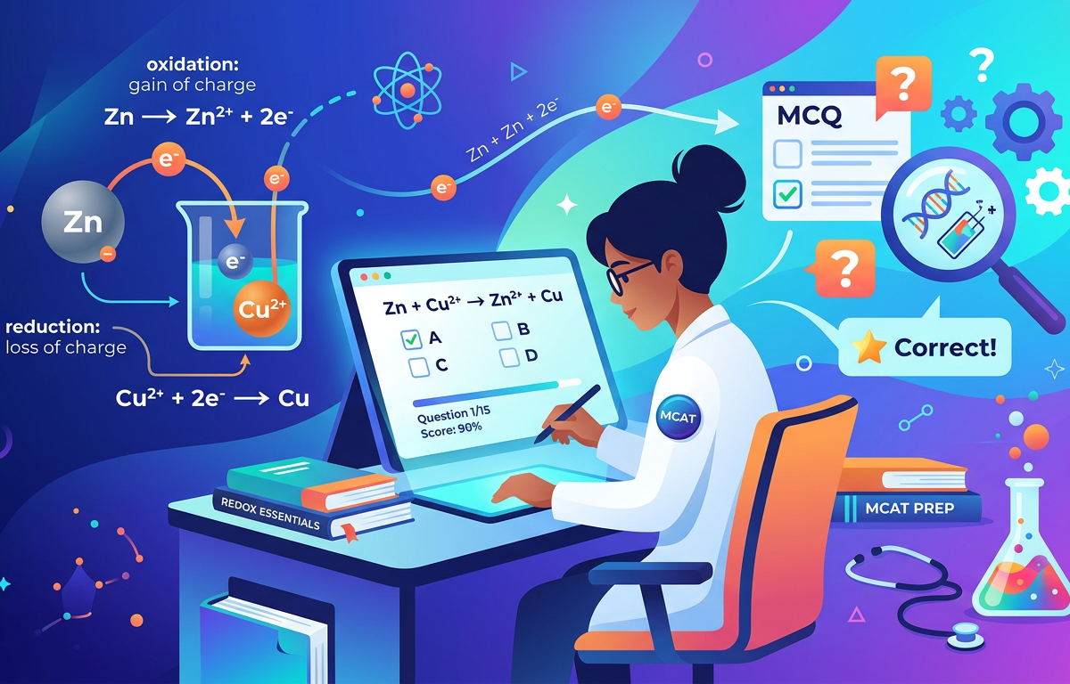 Easy MCAT Redox Practice Questions