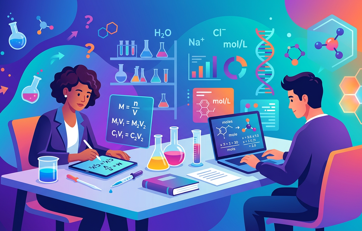 Medium MCAT Molarity Practice Questions