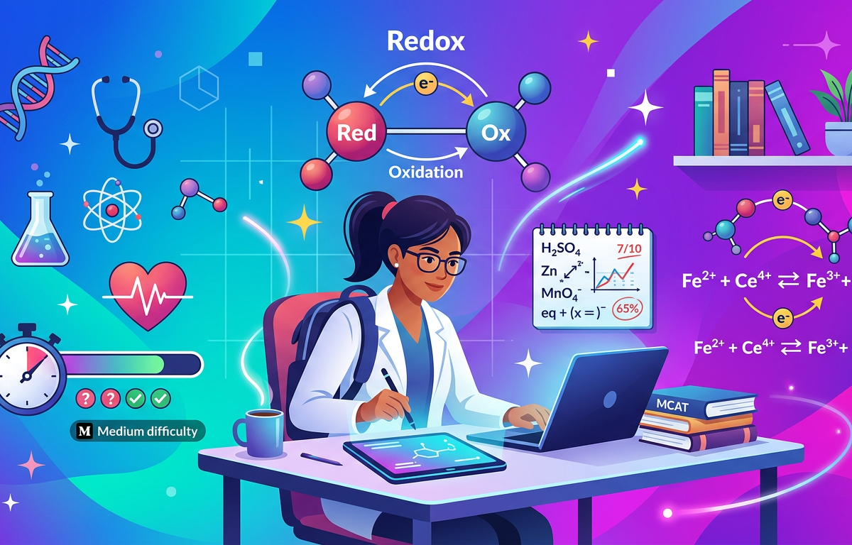 Medium MCAT Redox Practice Questions