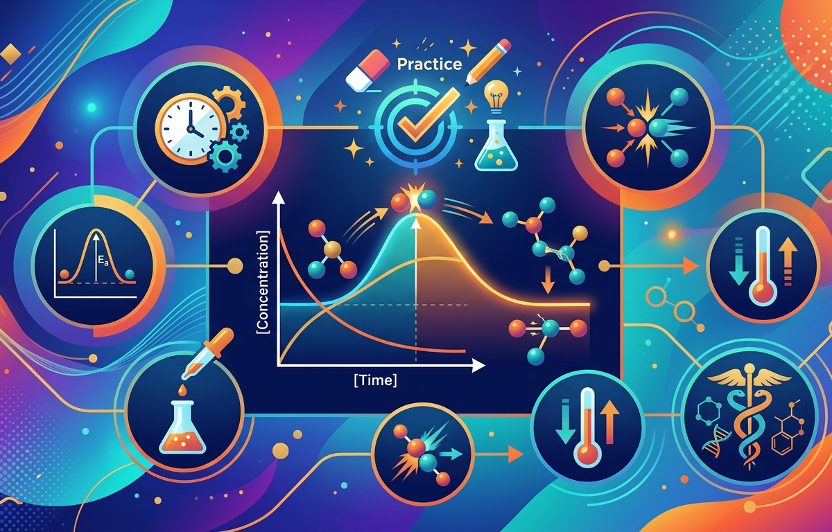 Medium MCAT Kinetics Practice Questions