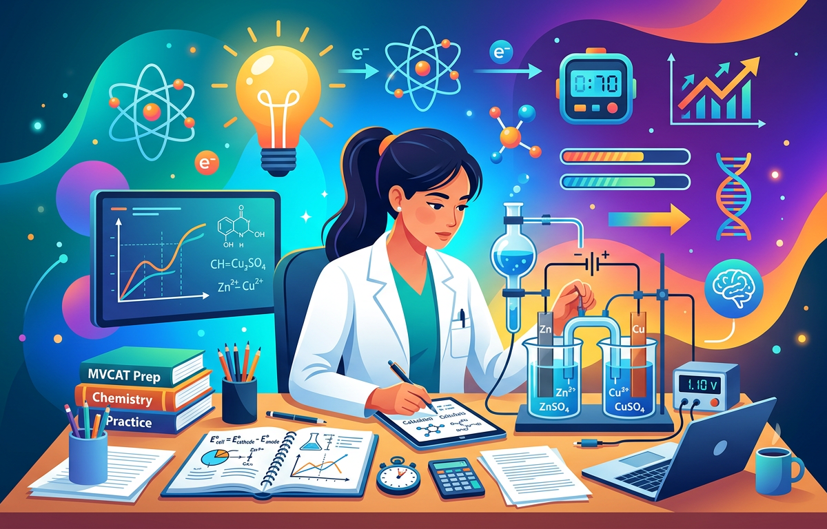 Medium MCAT Electrochemistry Practice Questions