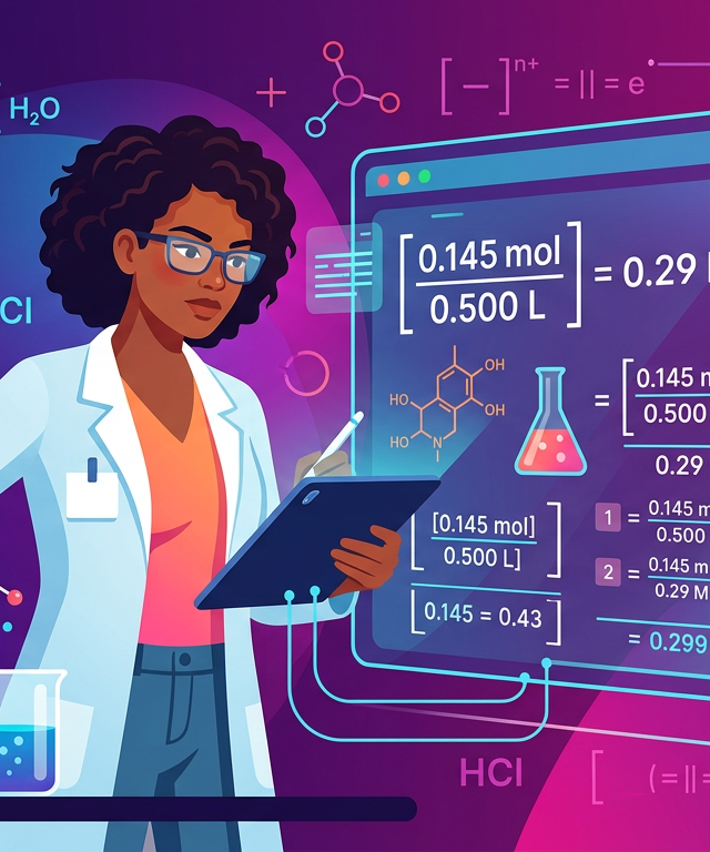 Hard MCAT Molarity Practice Questions