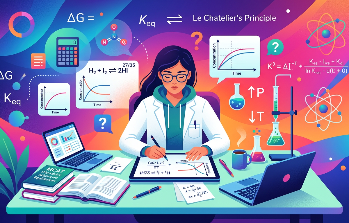 Hard MCAT Equilibrium Practice Questions