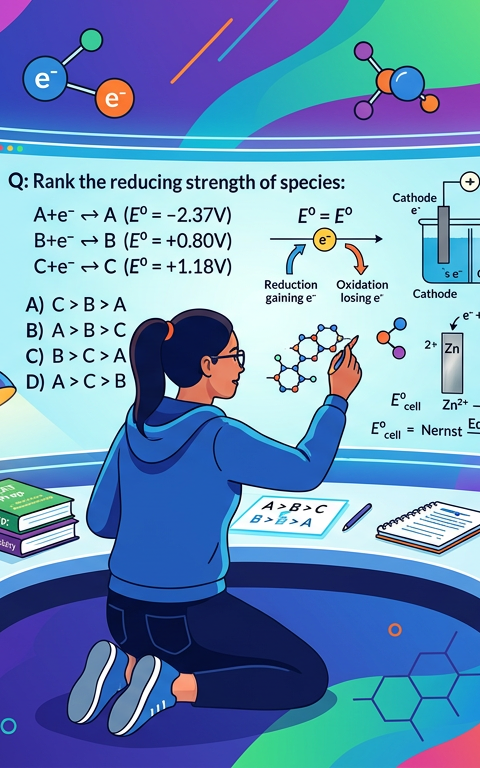 Hard MCAT Redox Practice Questions