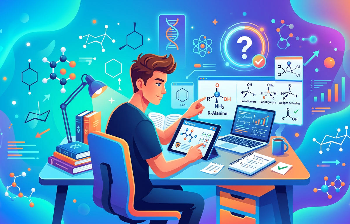 MCAT Stereochemistry Practice Questions with Answers