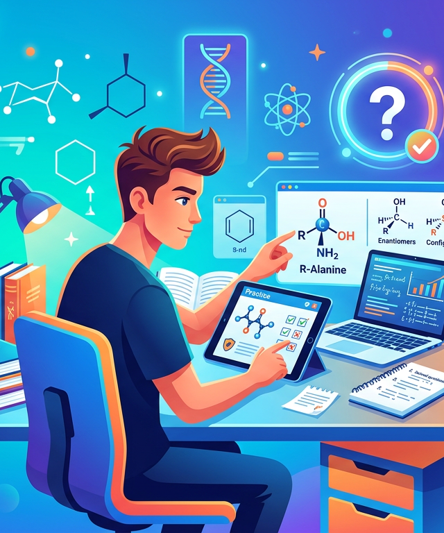 MCAT Stereochemistry Practice Questions with Answers