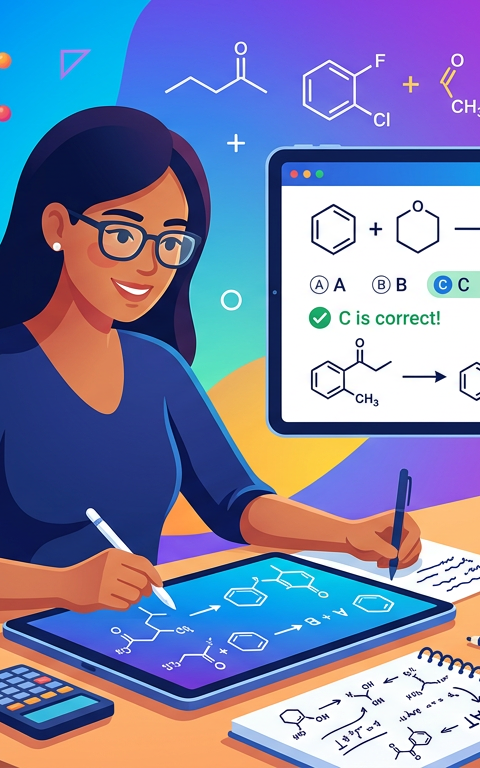 MCAT Organic Reactions Practice Questions with Answers