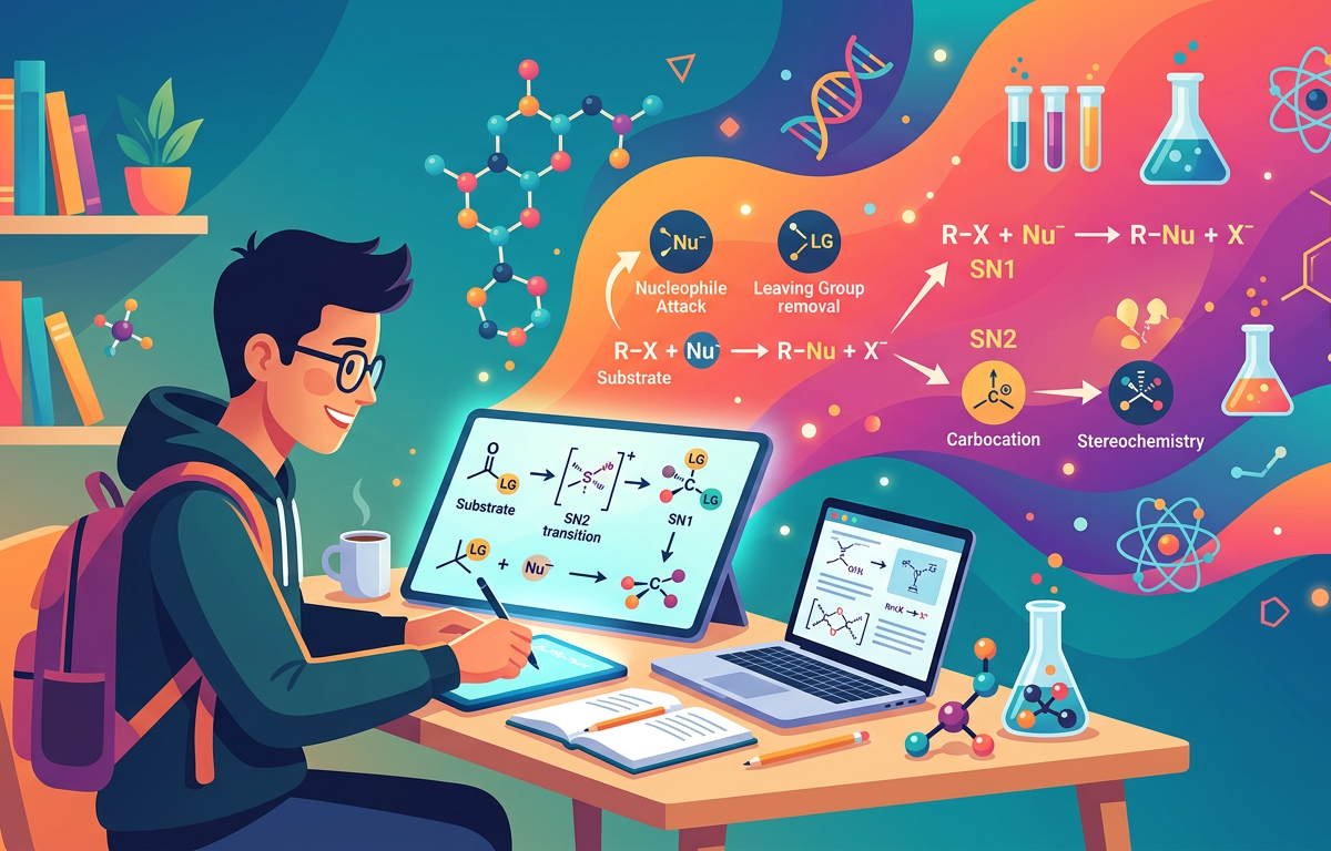 Easy MCAT SN1 SN2 Practice Questions