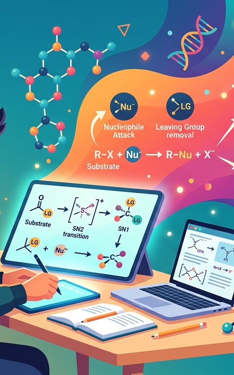 Easy MCAT SN1 SN2 Practice Questions