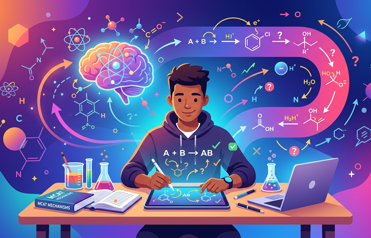 Easy MCAT Reaction Mechanism Practice Questions