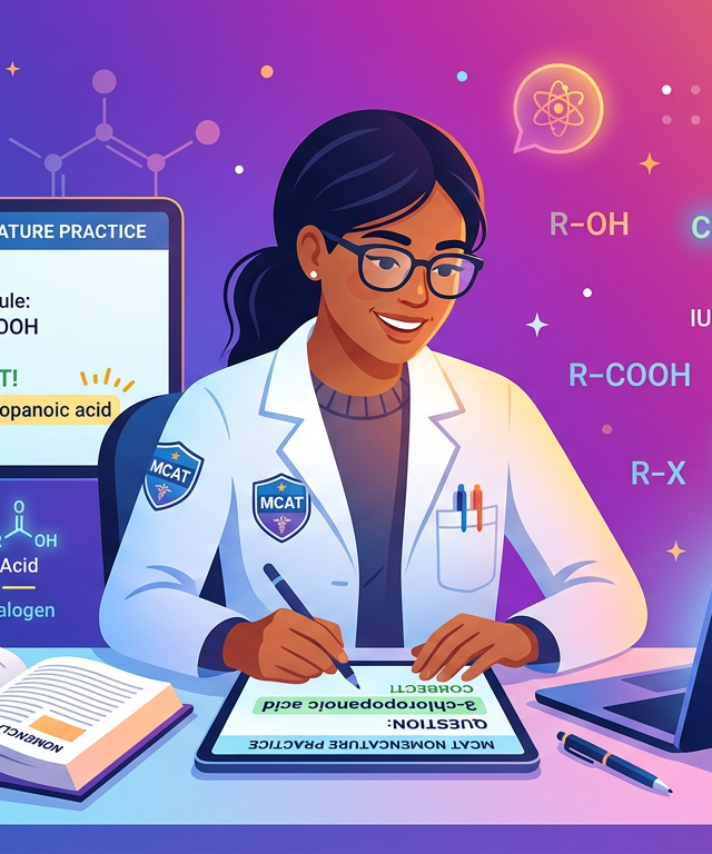 Easy MCAT Nomenclature Practice Questions
