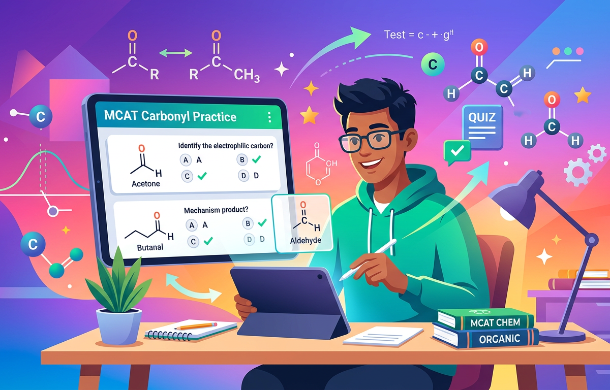 Easy MCAT Carbonyl Practice Questions