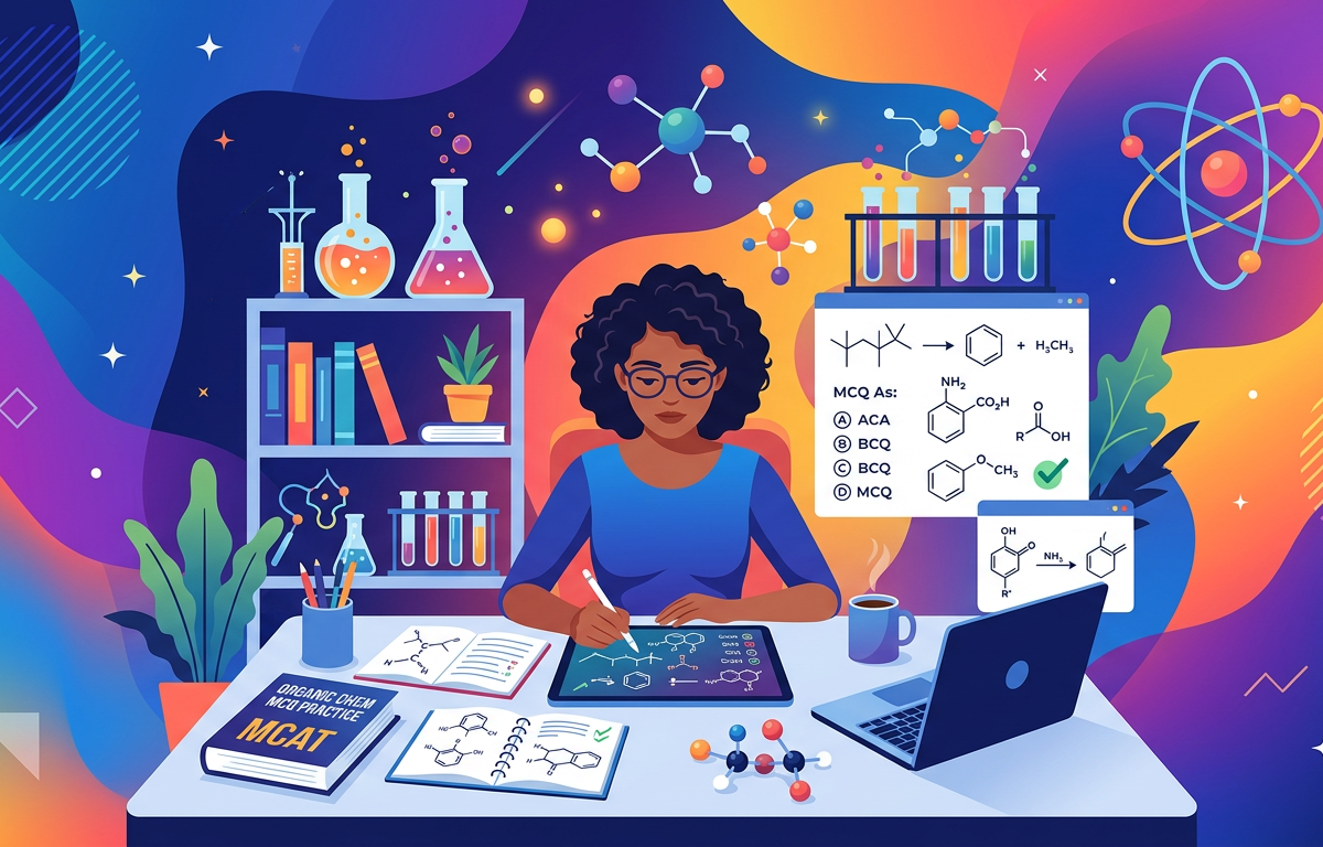 Medium MCAT Organic Chemistry Practice Questions