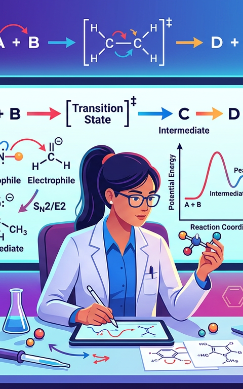 Medium MCAT Reaction Mechanism Practice Questions