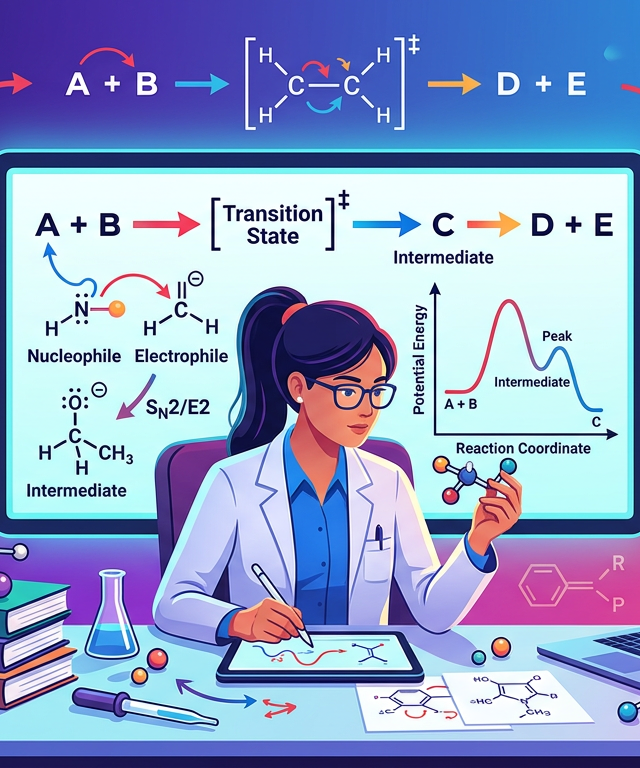 Medium MCAT Reaction Mechanism Practice Questions