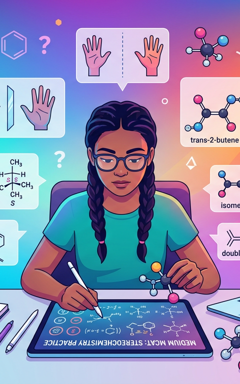 Medium MCAT Stereochemistry Practice Questions