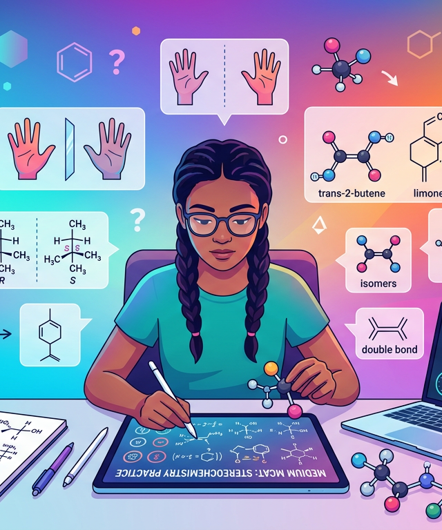 Medium MCAT Stereochemistry Practice Questions