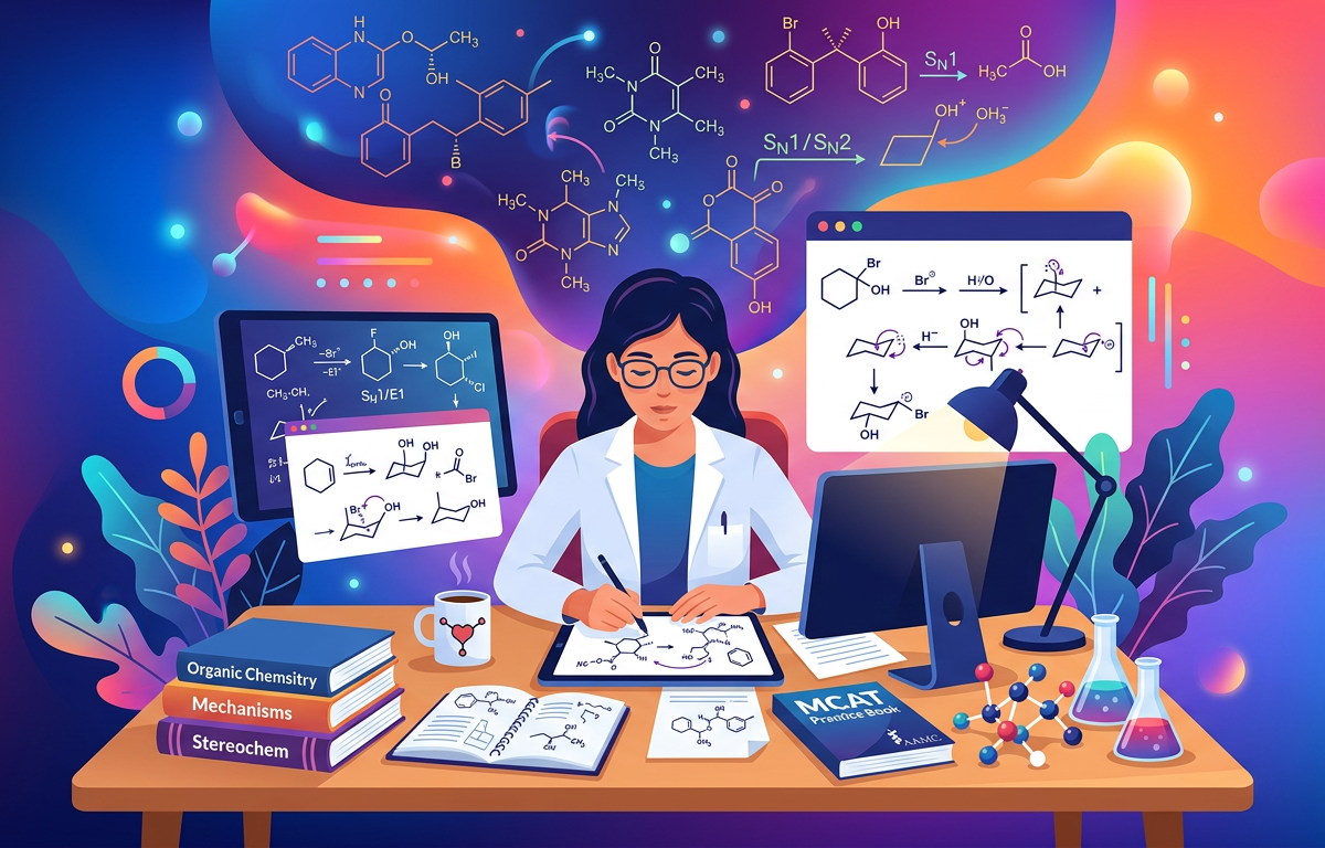 Hard MCAT Organic Chemistry Practice Questions