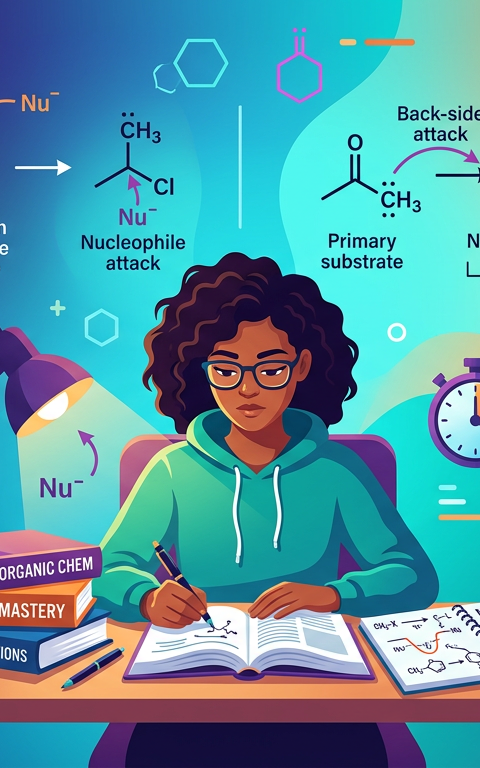 Hard MCAT SN1 SN2 Practice Questions