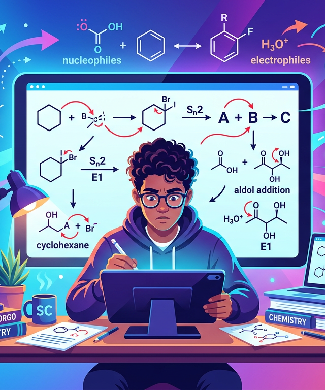 Hard MCAT Reaction Mechanism Practice Questions