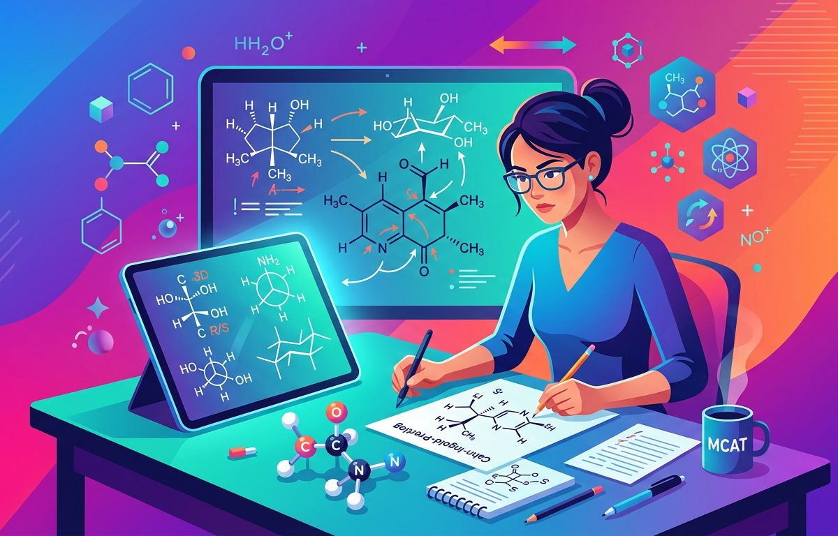 Solving High-Yield MCAT Stereochemistry: Beyond R and S Basics