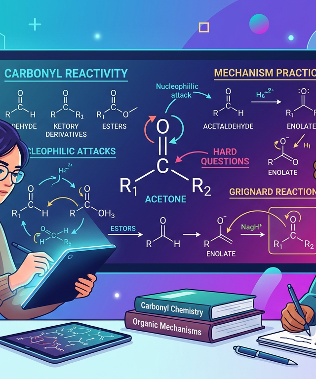 Hard MCAT Carbonyl Practice Questions