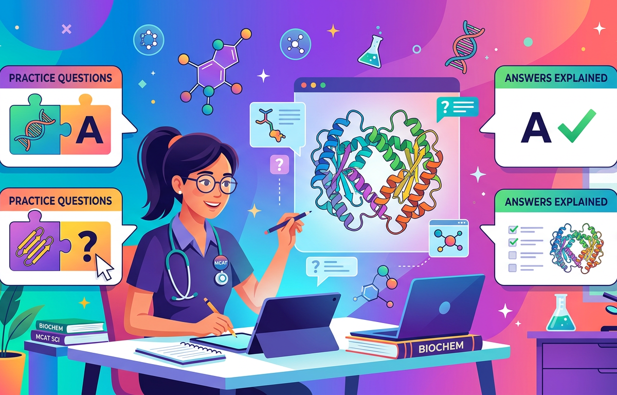 MCAT Protein Structure Practice Questions with Answers