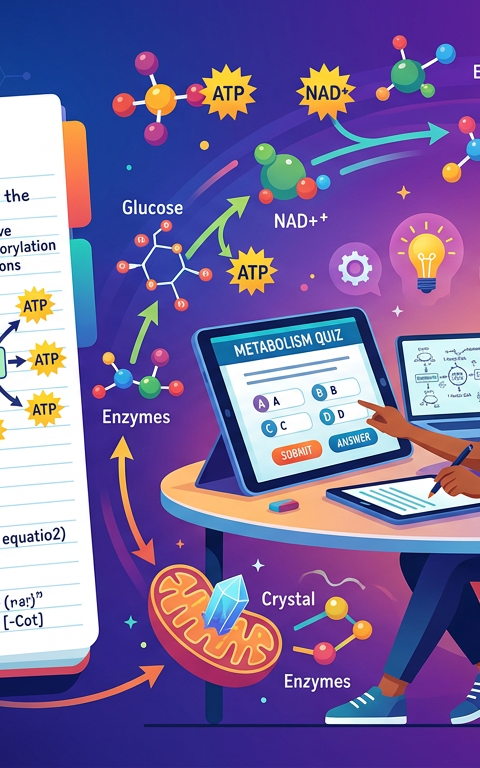 MCAT Metabolism Practice Questions with Answers