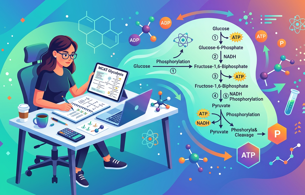MCAT Glycolysis Practice Questions with Answers