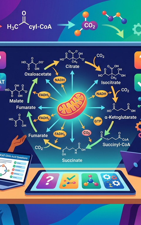 MCAT Citric Acid Practice Questions with Answers