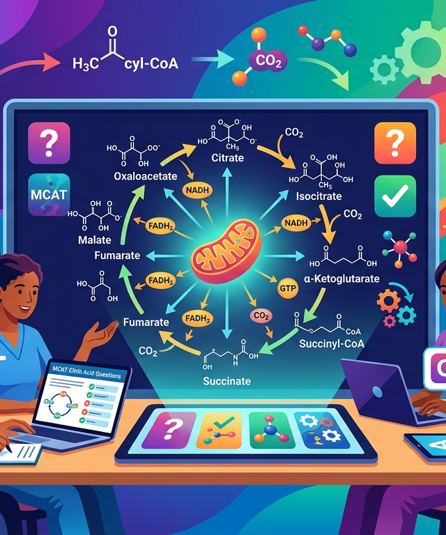 MCAT Citric Acid Practice Questions with Answers