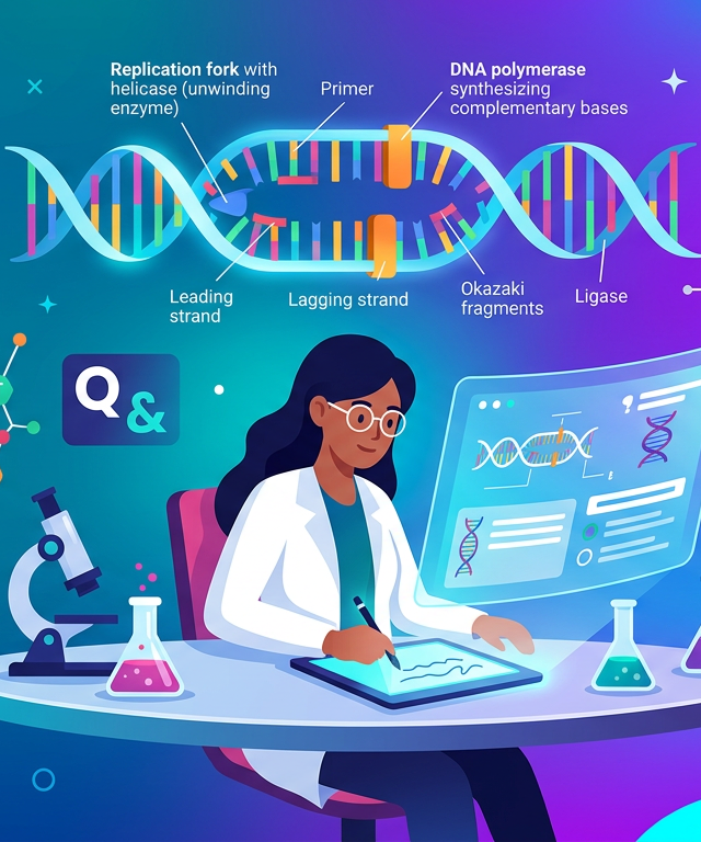 MCAT DNA Replication Practice Questions with Answers