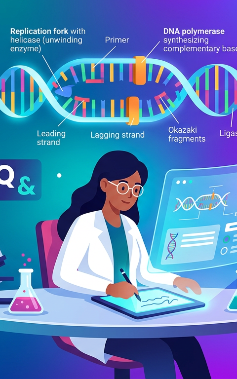 MCAT DNA Replication Practice Questions with Answers