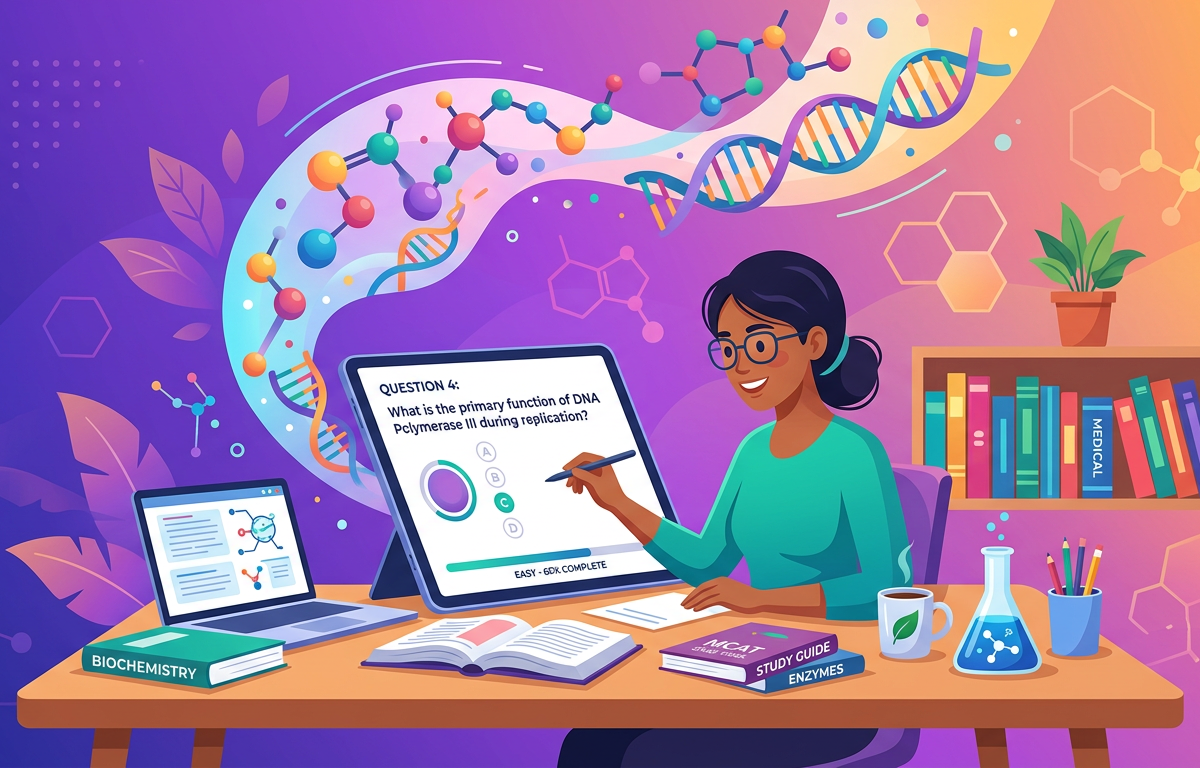 Easy MCAT Biochemistry Practice Questions