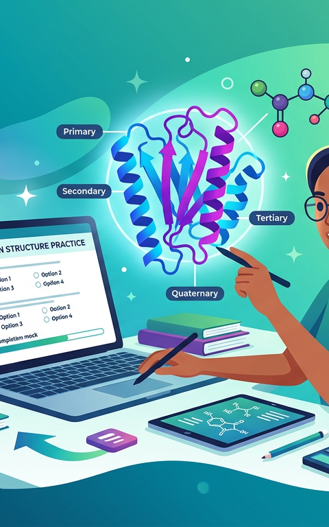 Easy MCAT Protein Structure Practice Questions