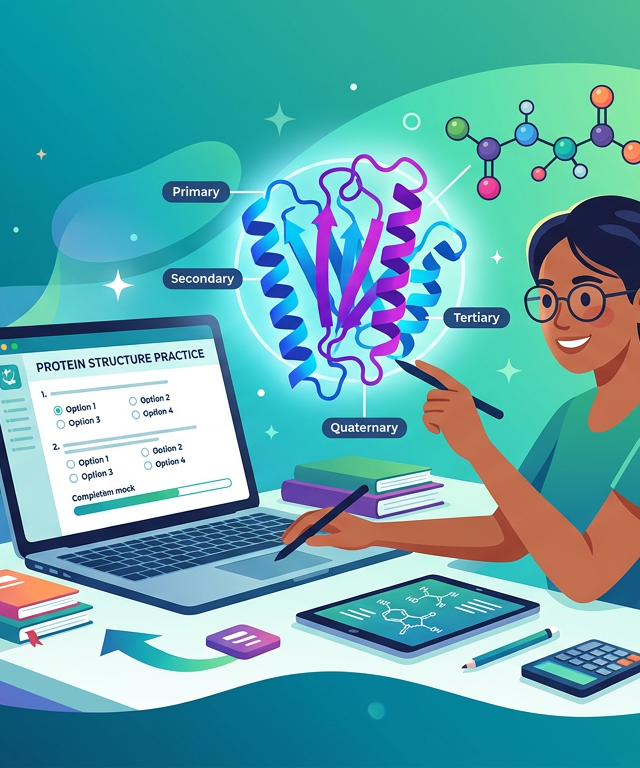 Easy MCAT Protein Structure Practice Questions