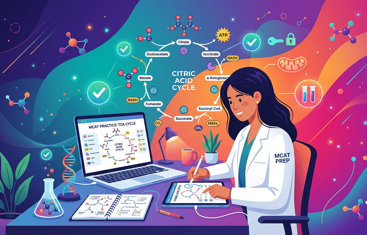 Easy MCAT Citric Acid Practice Questions