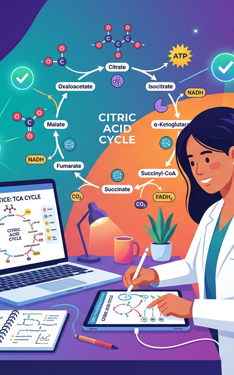 Easy MCAT Citric Acid Practice Questions