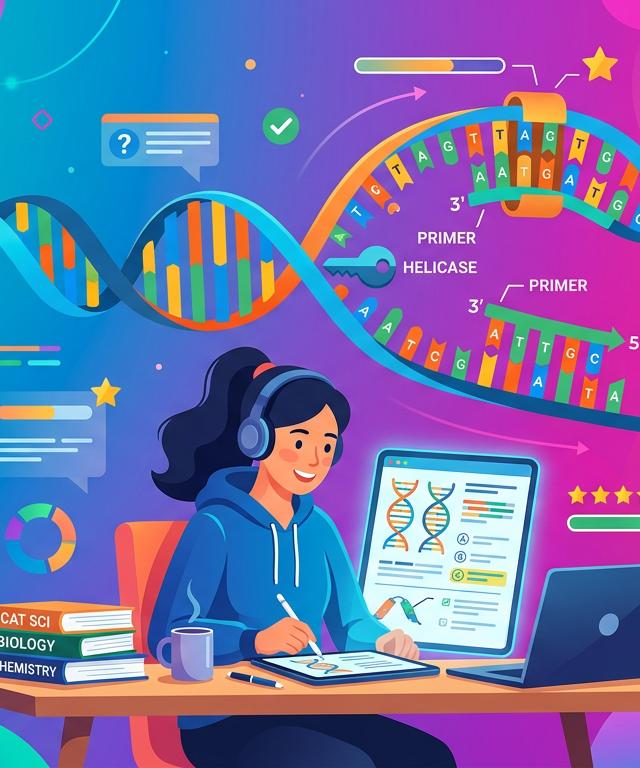 Easy MCAT DNA Replication Practice Questions