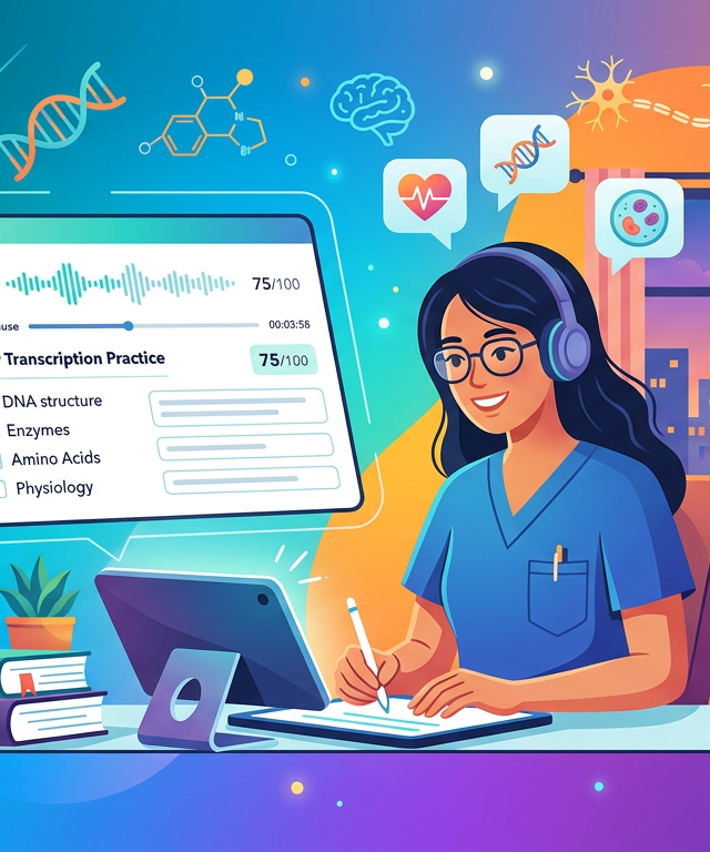 Easy MCAT Transcription Practice Questions